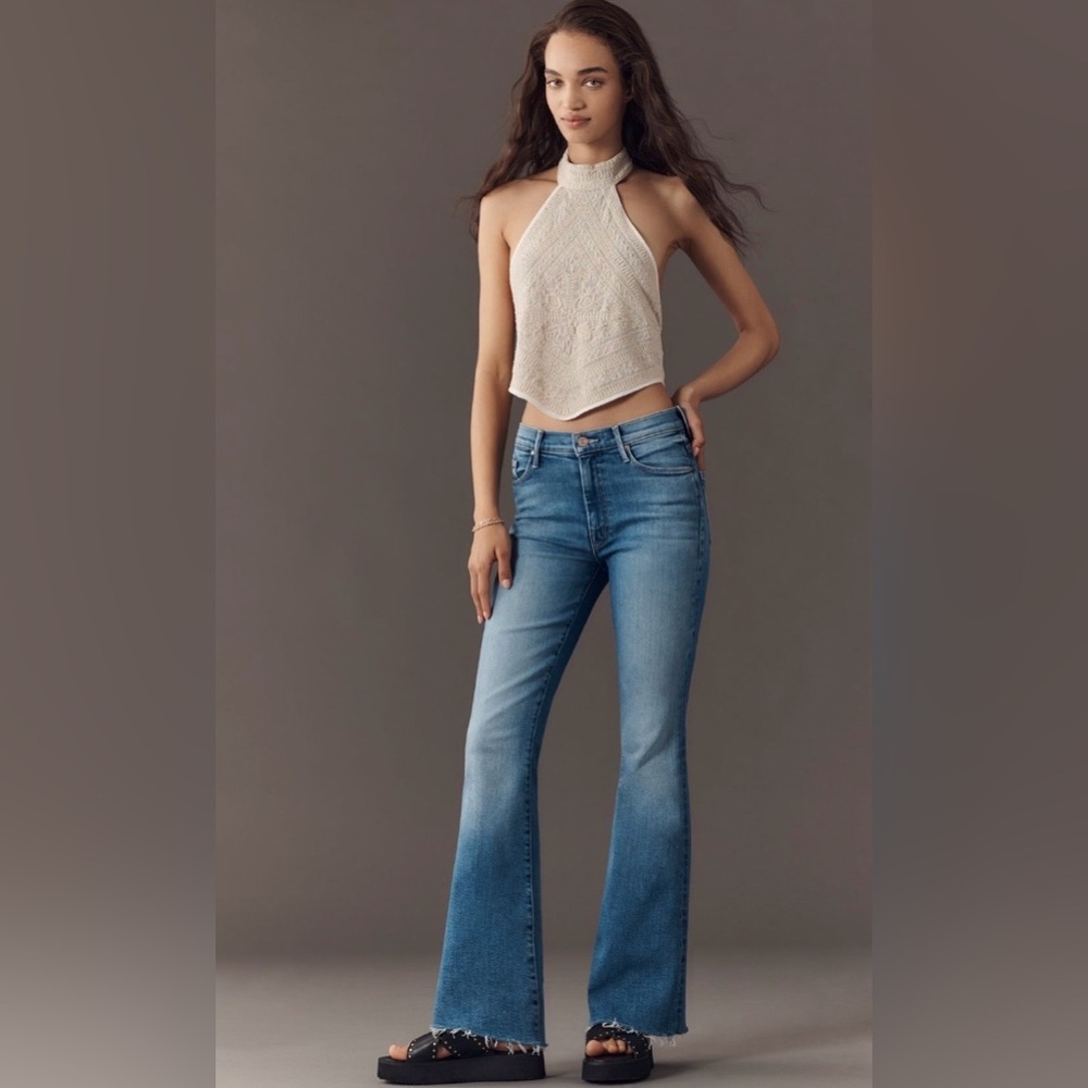 MOTHER The Weekender Fray Jeans Size 29 NWT